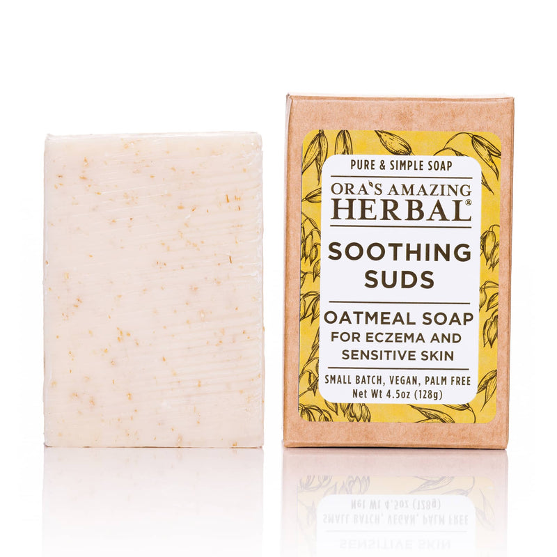 Soothing Suds Oatmeal Soap for Eczema & Sensitive Skin (1 Case of 5 Units)