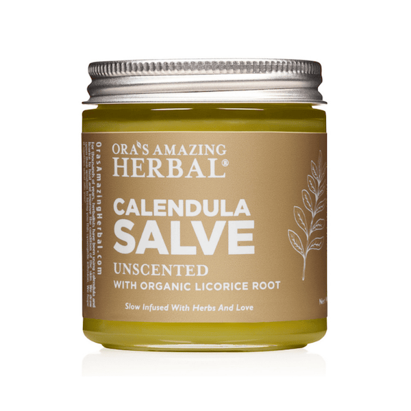 Calendula Salve, Coconut Free Salve with Licorice Root (1 Case)