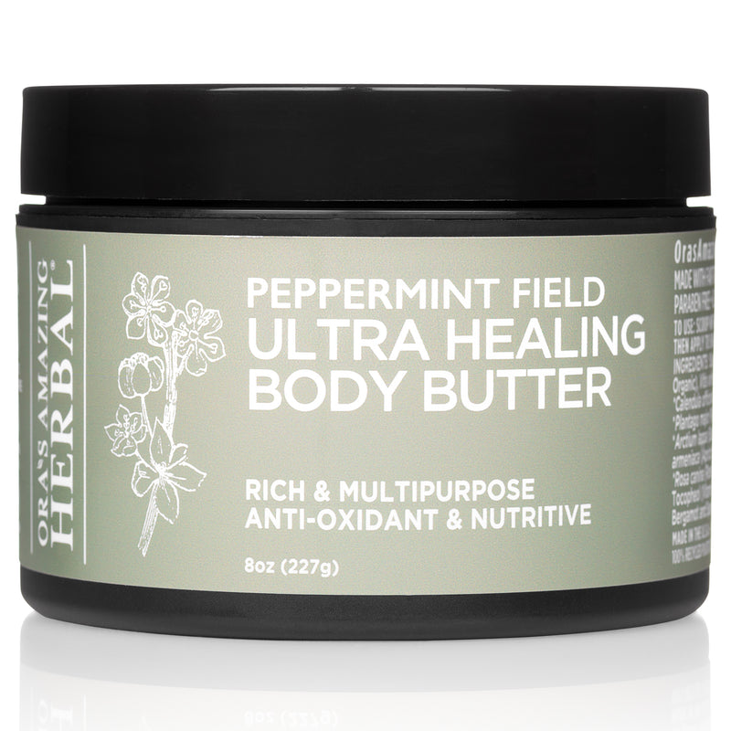 Ultra Healing Body Butter, Peppermint Field (1 Case)