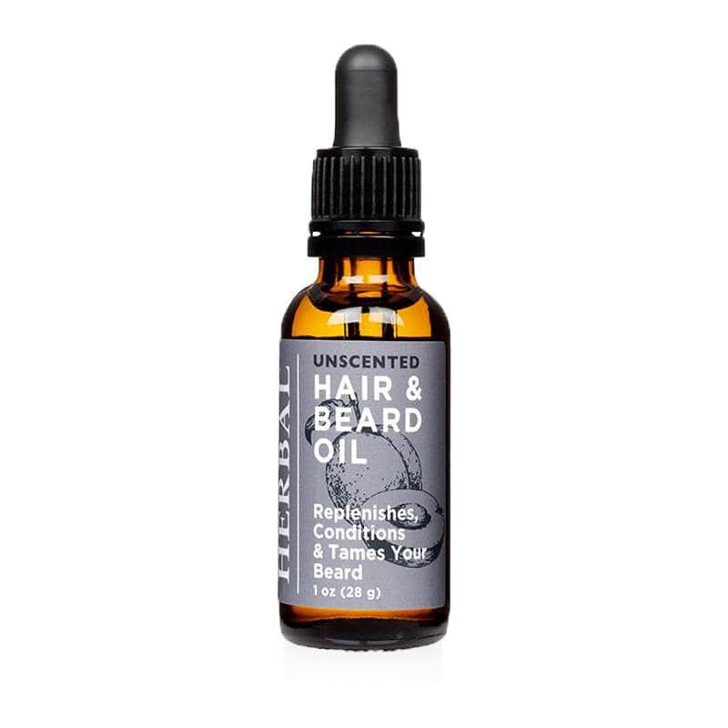 Unscented, Beard and Hair Oil (1 Case of 10 Units)